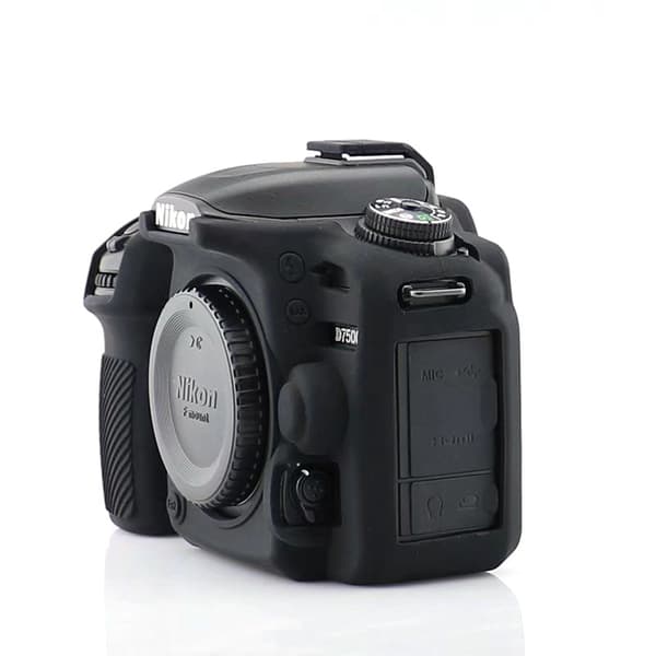 Fodral för Nikon D7500 Kamera silikonfodral tillbehör (yellow)