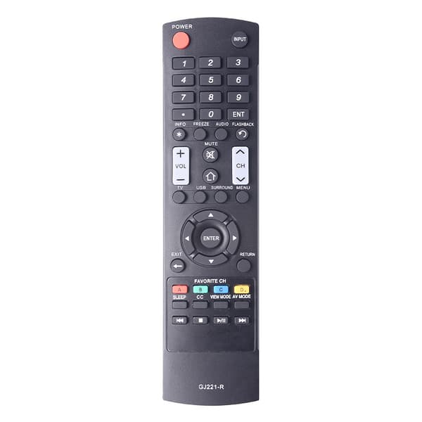 Erstatningsfjernkontroll for Sharp TV GJ221-R