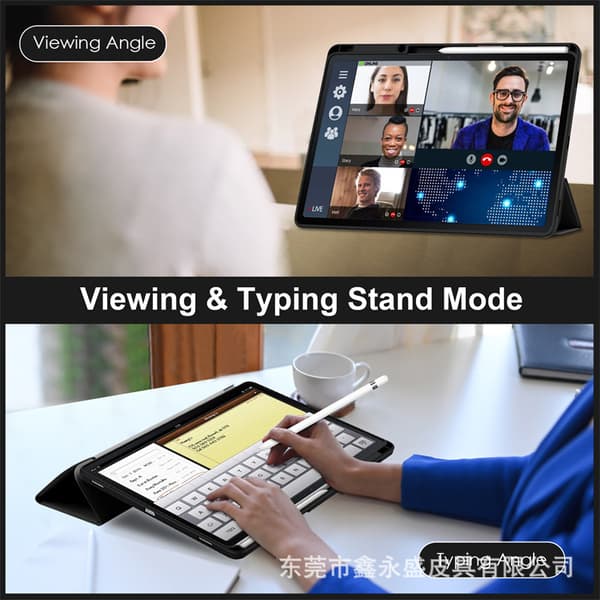 Etui til Samsung Galaxy TAB S9 PLUS/S9 FE PLUS Svart