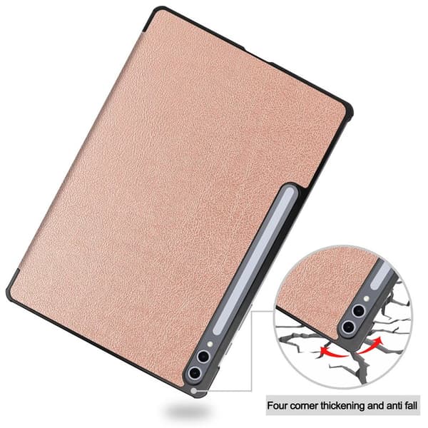 Etui til Samsung Galaxy TAB S9FE Plus 12.4 Gull