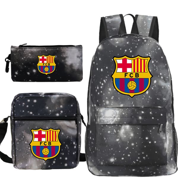 Lionel Messi Student Ryggsäck 3-Dels Set 16