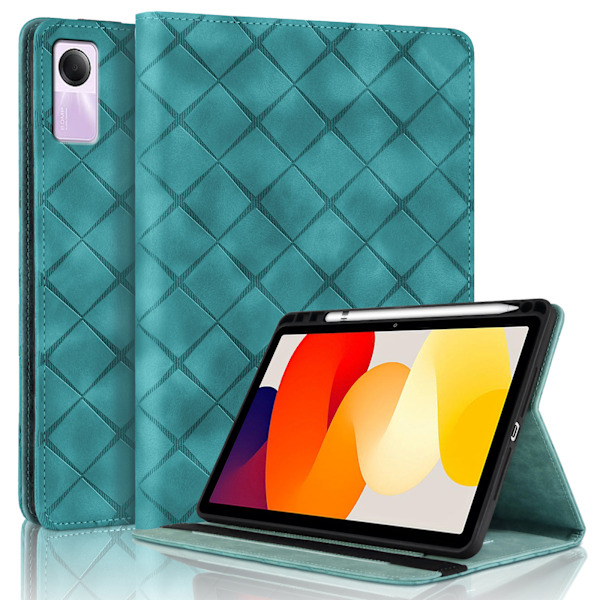 Fodral för Xiaomi Redmi Pad SE 11 2023 Rutigt Skyddsfodral grön