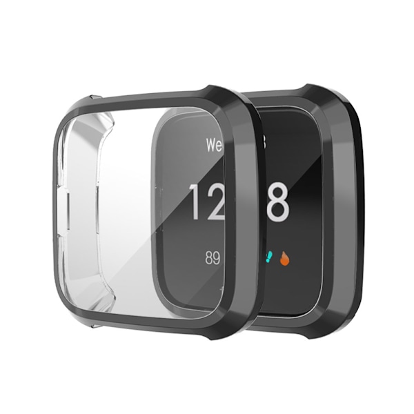 Beskyttelsesetui til Fitbit Versa Lite sort