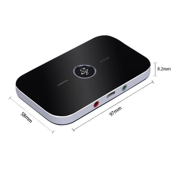 5.0 Bluetooth Sender Mottaker 2 I 1 Trådløs Lyd Musikk Stereo