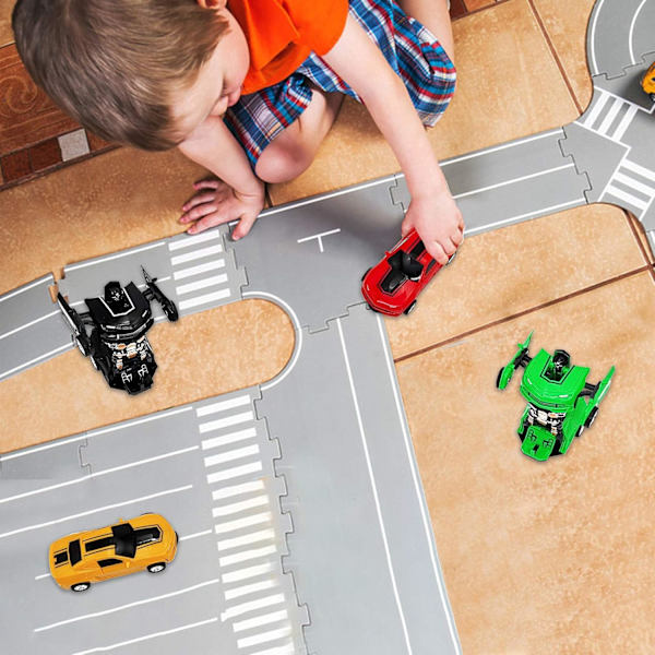 Leketøybil Mini Bumblebee Transformasjonsrobot er (svart)