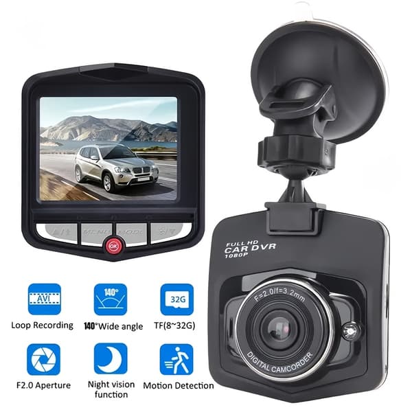 2.2' Full HD 1080P Dash Cam Kompakt Dash Cam
