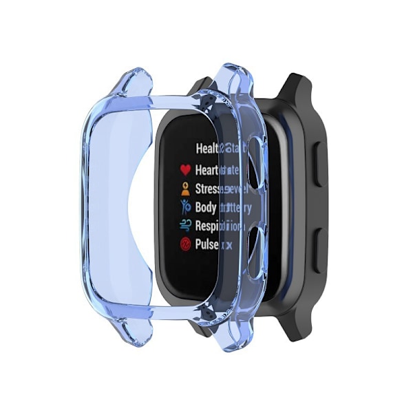 Passar Garmin Venu Sq Klockfodral Transparent Svart