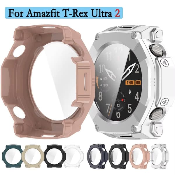 Skyddsfodral för Amazfit T-REX Ultra 2 (Mörkblå)