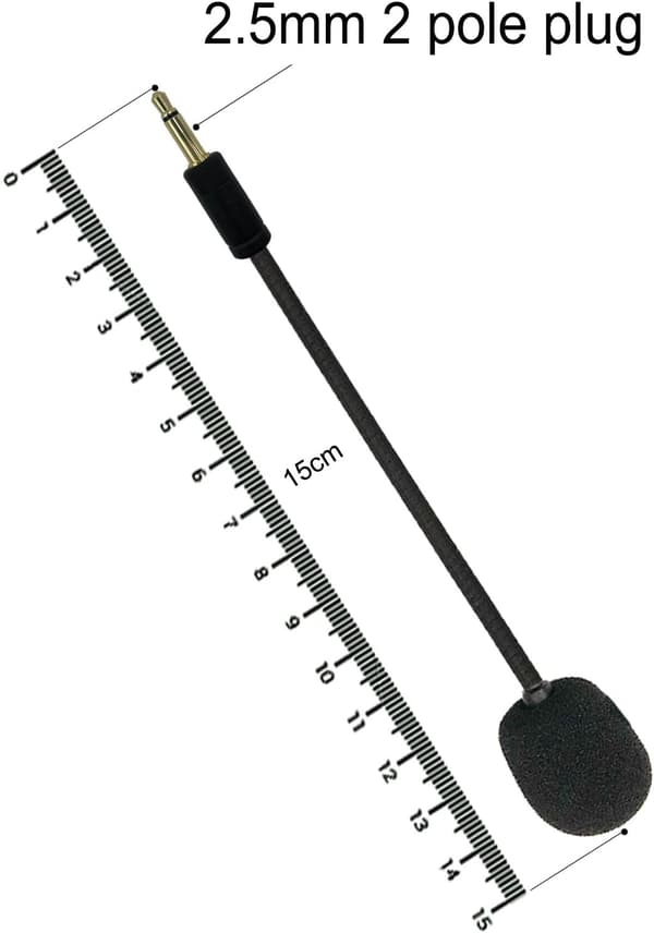 Erstatningsmikrofon for Razer Kaira Pro - 3,5 mm jack