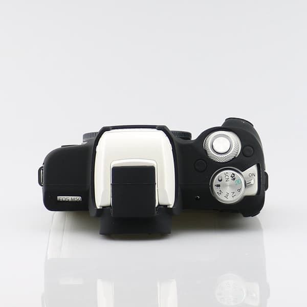 Etui til Canon EOS M50 Silikone kameraetui (White)
