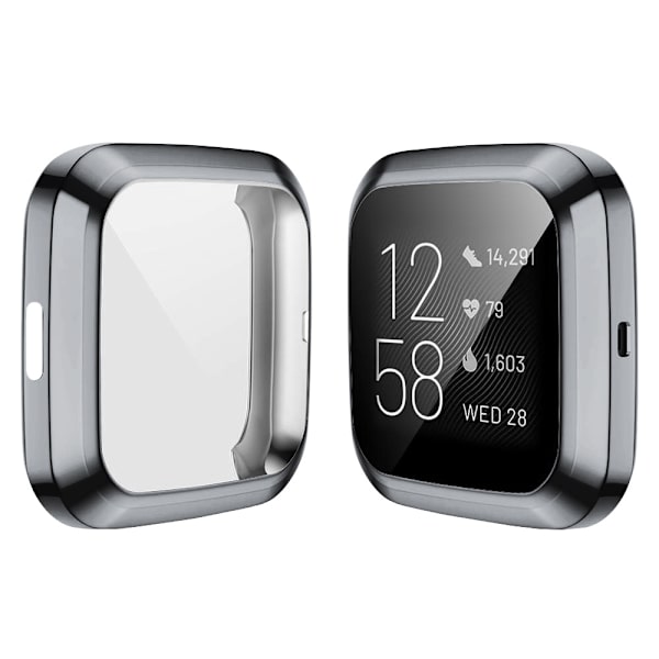 Suojakotelo Fitbit Versa 2:lle (harmaa)