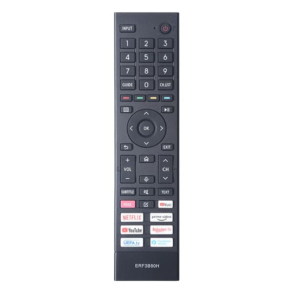 Erstatningsfjernkontroll for Sharp TV ERF3B80H