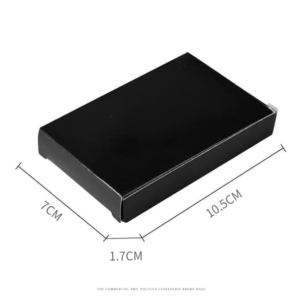 Pop-up kortholder aluminium holder grå