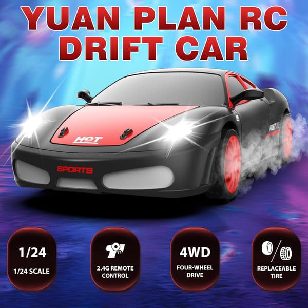 2.4G Nopea Drifting RC Auto 4Wd RC Lelu-C