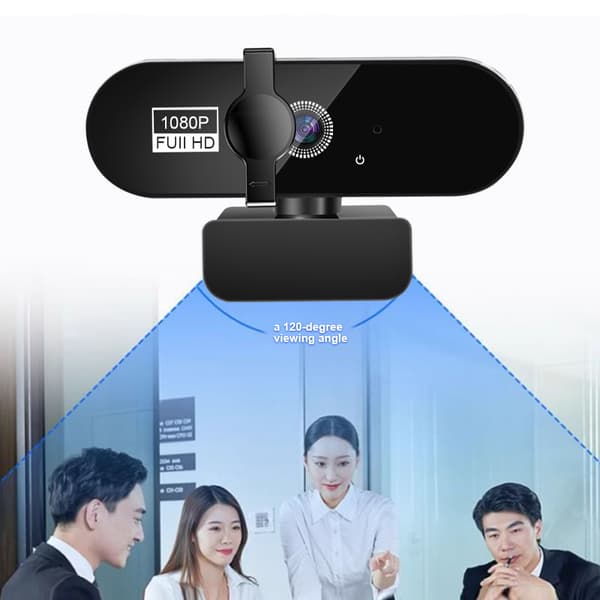 webcam 1080P HD USB-kamera mikrofonilla