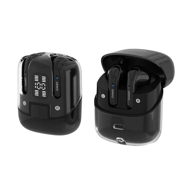 True Wireless Bluetooth Headphones Dx16 Aktive Støyreduserende TWS Hvit