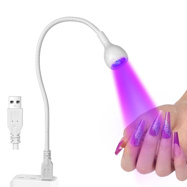 Negletørrer USB UV/LED tørremaskine Hvid