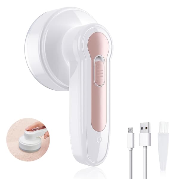 fnugfjerner, USB genopladelig, Inkluderer 6 blade