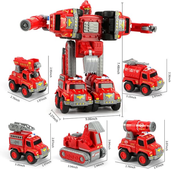 Transformerende robot legetøjssæt 3