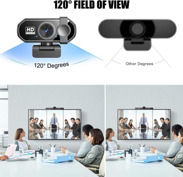 webcam 1080p automaattitarkennus sisäänrakennettu mikrofoni