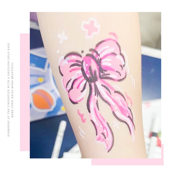 10 kpl kynsitaidemarkkerisetti DIY-kynsitaidegraffitisiveltimet
