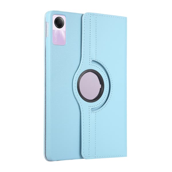 Etui til Lenovo Tab P12 12.7 2023 Litchi læder etui (Lyseblå)