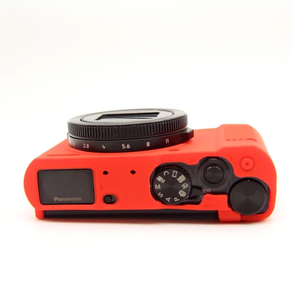 Etui til Panasonic LX10 kamera silikonetui (red)