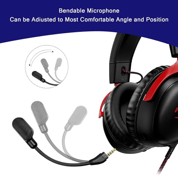 Erstatningsmikrofon til Kingston HyperX Cloud III