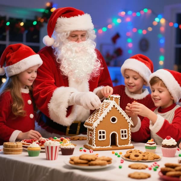 9-delt julemandskostume, voksen julemandskostume, til julefester og udklædningsfester (S)