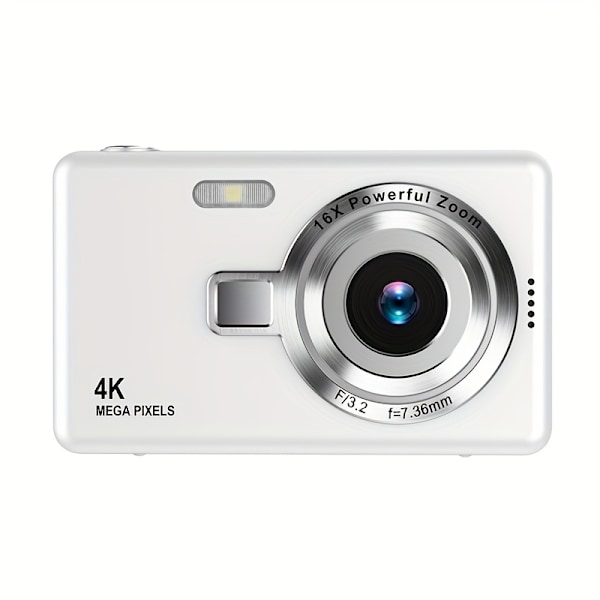 Digitalt Kamera HD Digitalt Kamera Autofokus Funktion Sølv