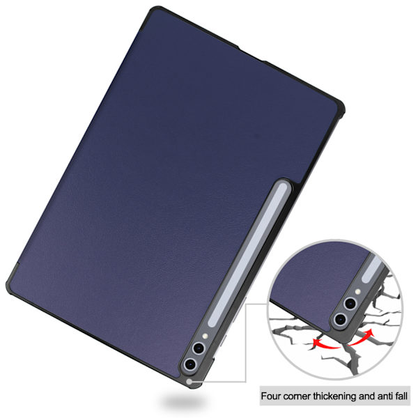 Etui til Samsung Galaxy TAB S9FE Plus 12.4 blå