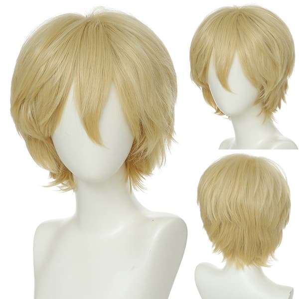 peruk Anime Herr Cosplay Kort Peruk 30CM (KR324)