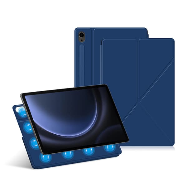 Kotelo Samsung Galaxy Tab S9FE 11 -tabletille, sininen