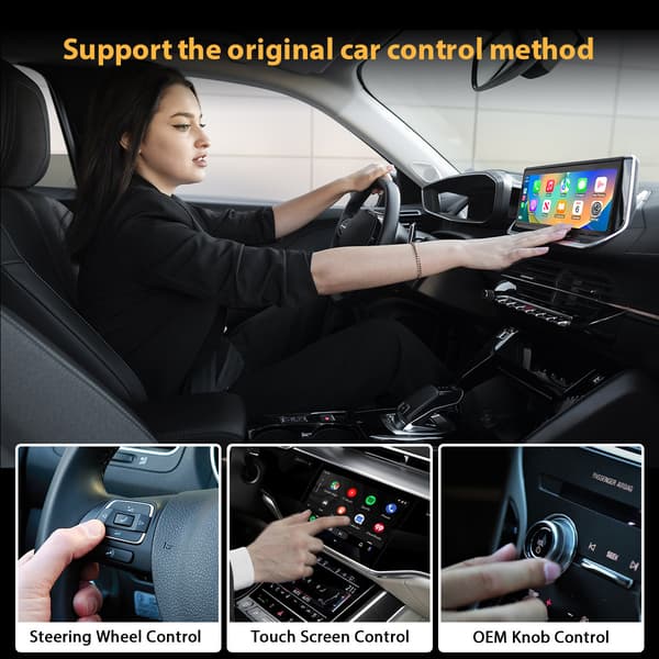 Kablet til trådløs Carplay Android Auto-modul To i én bilforbindelsesboks