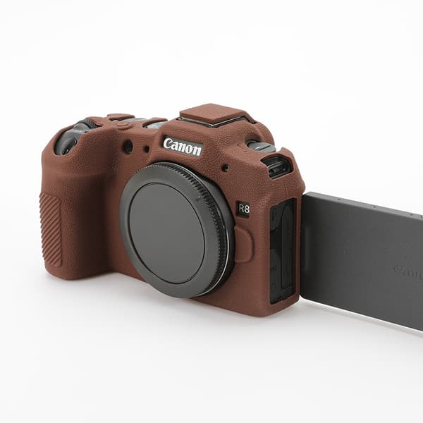 Etui til Canon EOS R8 Fallbeskyttelse Silikon kameraveske (red)