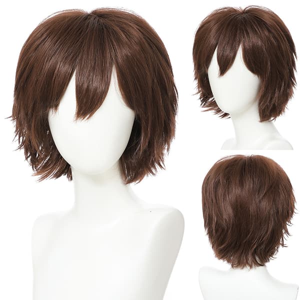 Peruk Anime Herr Cosplay Kort Peruk 30CM (KR158)
