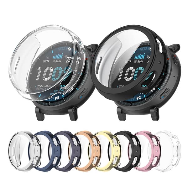Suojakotelo Amazfit Active Max -älykellolle (pinkki)