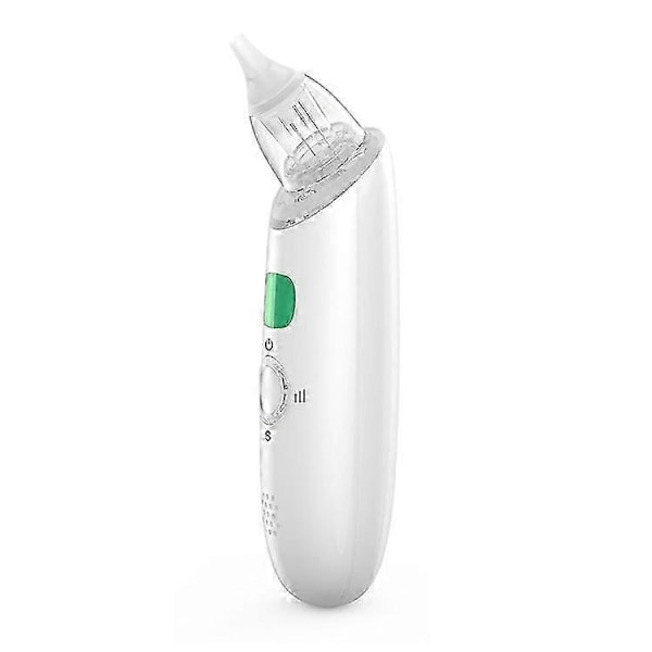 Elektrisk neseaspirator for baby, hvit