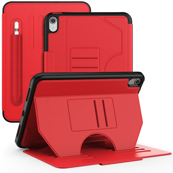 Etui til iPad Pro11 (2024) Flip Sleeping (Rød)