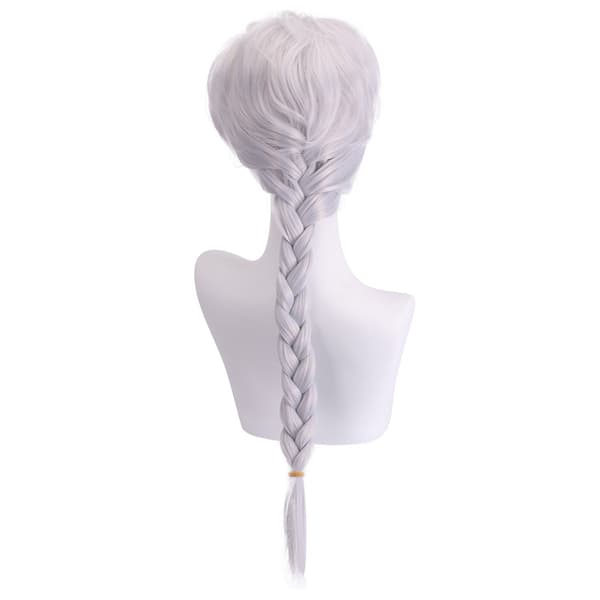 Paryk Frozen Prinsesse Elsa Sølv Paryk