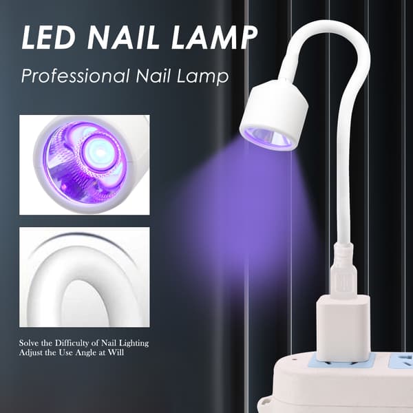 negle tørrer USB UV/LED tørremaskine sort