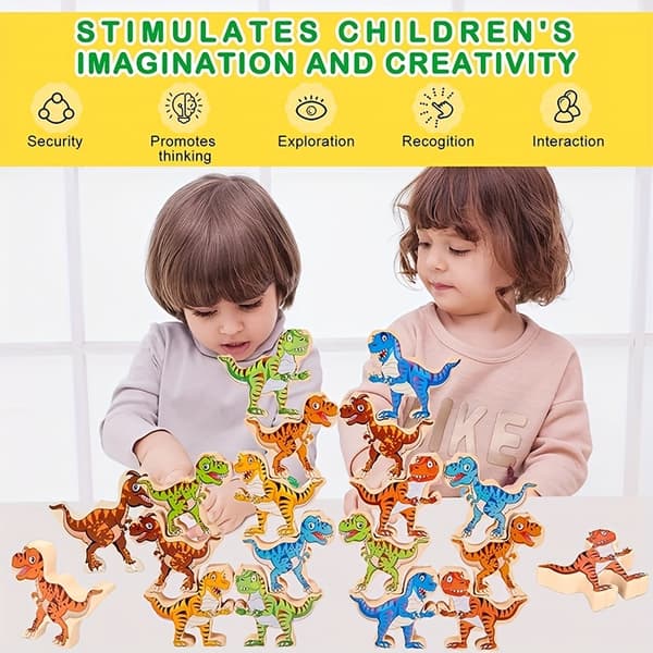 Dinosaurleker, Montessori-babyleker balanse treleker