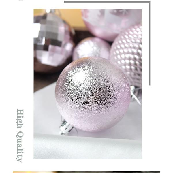 100 stk. julekulepynt (Lys Champagne)