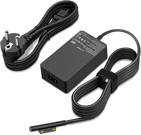 Surface Pro Oplader 65W til Microsoft Surface Pro Laptop Notebook til Surface Pro 10, 9, 8, 7+