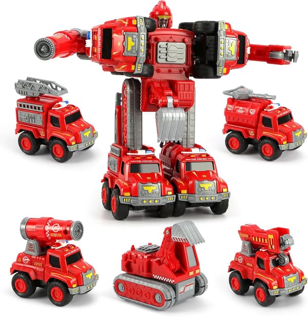 Transformerende robotlekesett 3