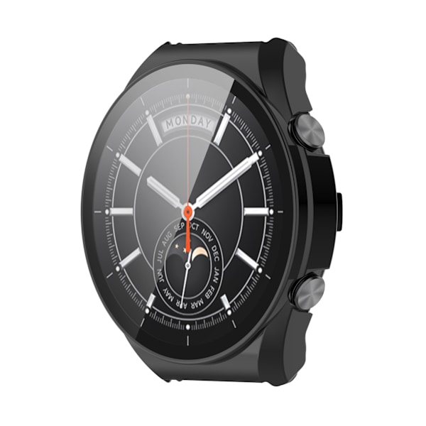 Lämplig för Xiaomi Watch S1 Klocka Skyddsfodral Svart