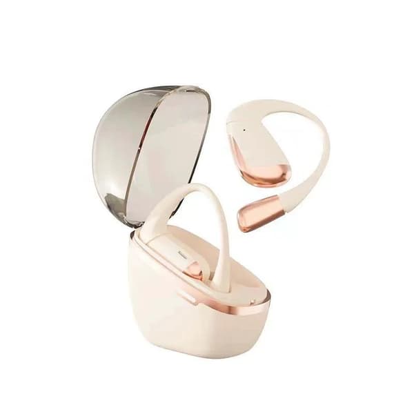 True Wireless Bluetooth Hörlurar S06 HD-samtal HiFi 5D stereo intelligent brusreducering Vit