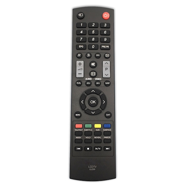 TV-fjärrkontroll för Sharp Gj220 Lc-26Le320E Lc-42Le320E Engelsk Version