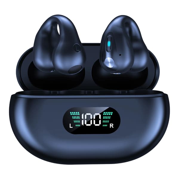 True Wireless Bluetooth Hörlurar TWS Q80 Bluetooth 5.3 Benledning Vit