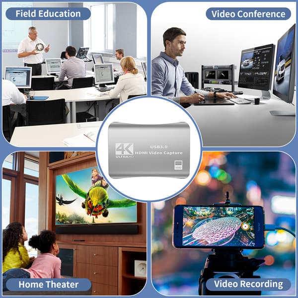 video capture card sølv